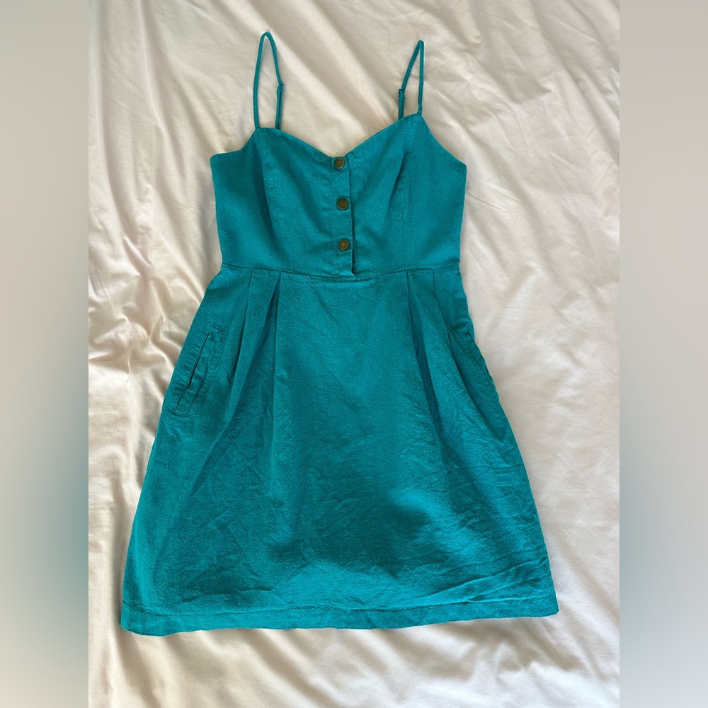 Urban outfitters teal dress
